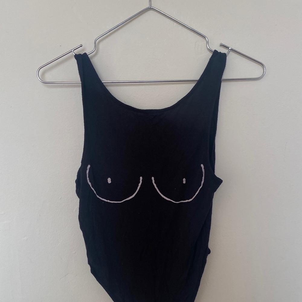 Cherry Mellow Graphic Body Suit